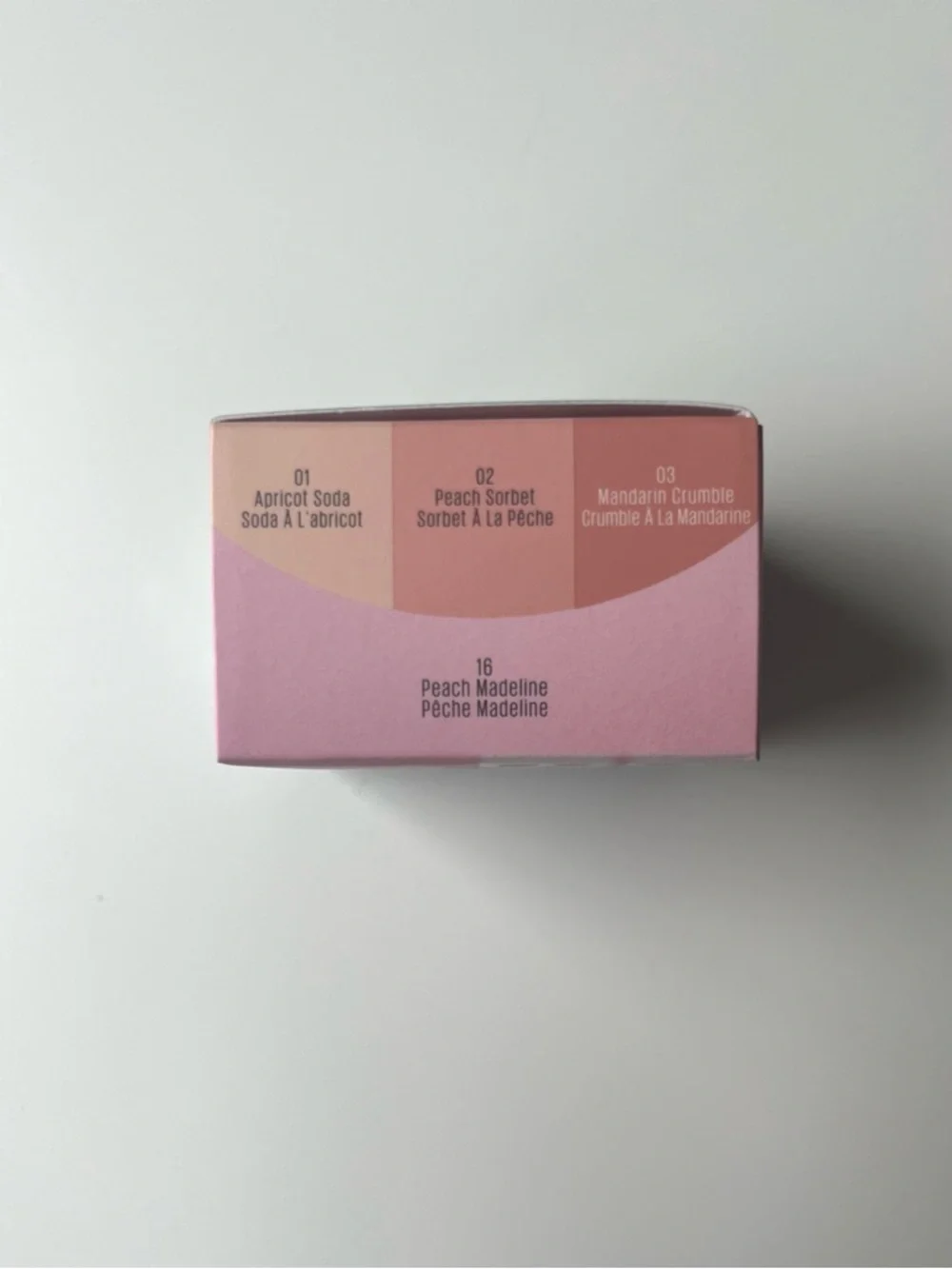 KAJA NWT Beauty Bento Stacked Eyeshadow Trio, (16) Peach Madeline